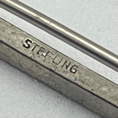 LOT 55: Vintage Sterling Silver Pins - American Red Cross and More - 24.1 GTW