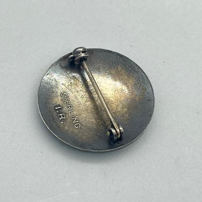 LOT 55: Vintage Sterling Silver Pins - American Red Cross and More - 24.1 GTW