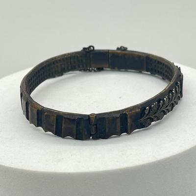 LOT 62: Unique WWI German "Trench Art" Bracelet