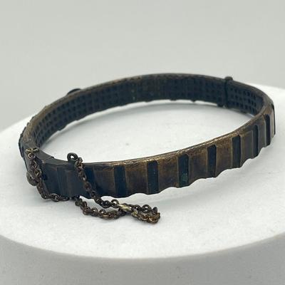LOT 62: Unique WWI German "Trench Art" Bracelet
