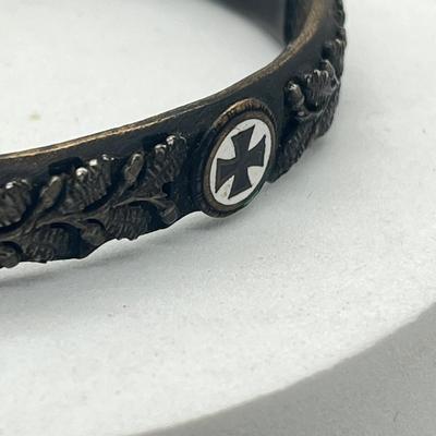 LOT 62: Unique WWI German "Trench Art" Bracelet