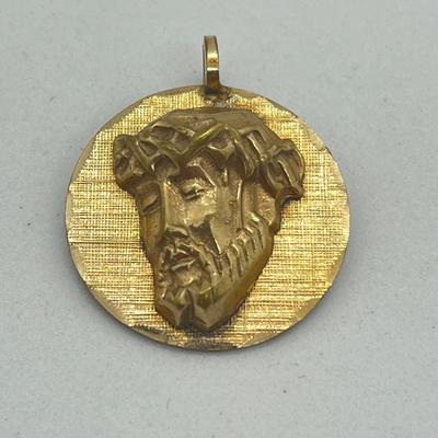 LOT 64: Religious Pendants and Pin