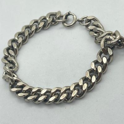 LOT 65: Coro ID Bracelet with "Alice" on Heart Shape Pendant