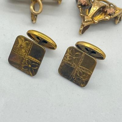 LOT 66: Antique/Vintage Cufflinks, Watch Pins and More