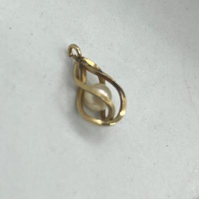 LOT 68: Necklace and Pendant Collection Including Locket and Unique Malachite Pendant