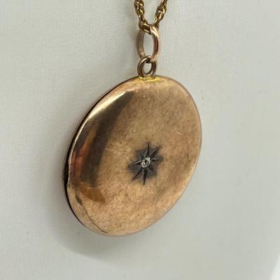 LOT 68: Necklace and Pendant Collection Including Locket and Unique Malachite Pendant