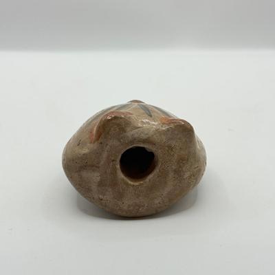 LOT 101: Signed Art Potteru Owl w/ Baby