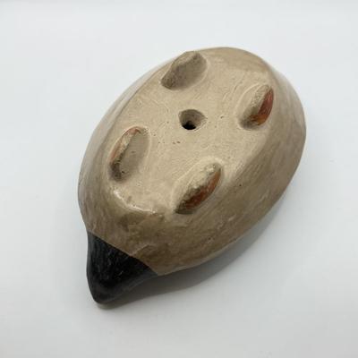 LOT 102: Folk Art Pottery Pieces - one signed