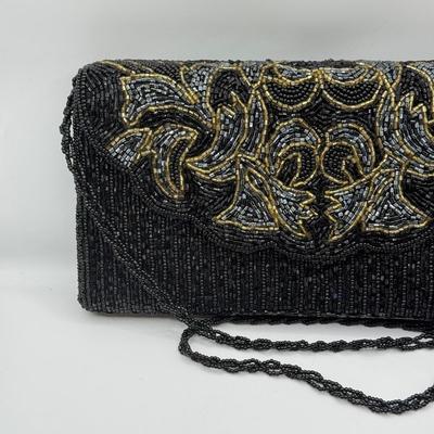 LOT 108: Vintage Beaded Bags and Hand Made Wallet