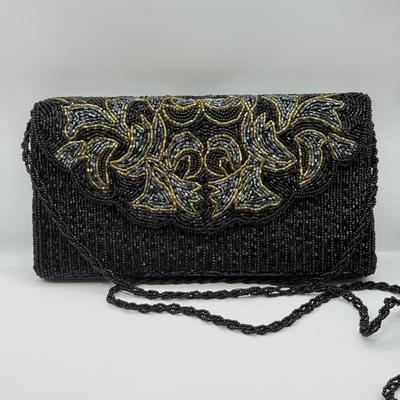 LOT 108: Vintage Beaded Bags and Hand Made Wallet