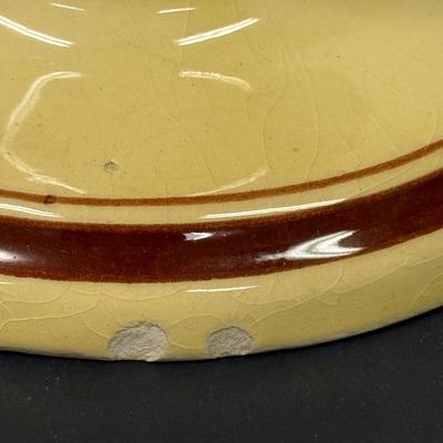 LOT 110: Weclower Hand Painted Ribbed Vase, Pendant Gibson & Sons Teapot and Antique Mirror