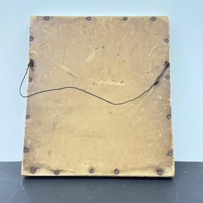 LOT 110: Weclower Hand Painted Ribbed Vase, Pendant Gibson & Sons Teapot and Antique Mirror