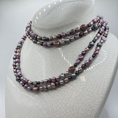 LOT 114: 70” Freshwater Pearl Strand