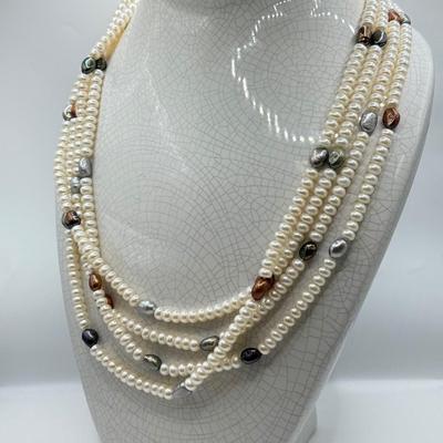 LOT 115: 96” Pearl Strand