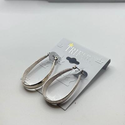 LOT 119: Trifari Earrings, Cameo Earrings & Matching Bracelet & More