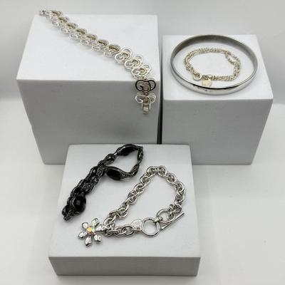 LOT 170: Silvertone Jewelry: Monet, Napier & More