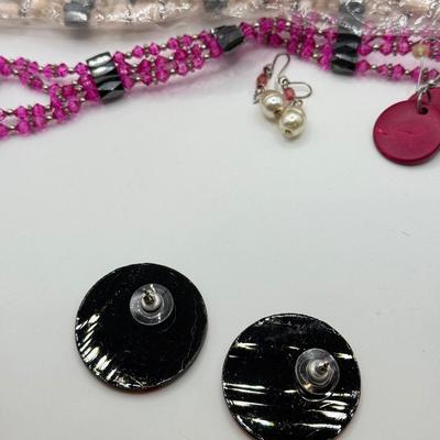 LOT 182: Fun & Funky Jewelry: Magnetic Bracelets, Earrings & More