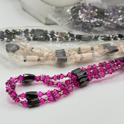 LOT 182: Fun & Funky Jewelry: Magnetic Bracelets, Earrings & More