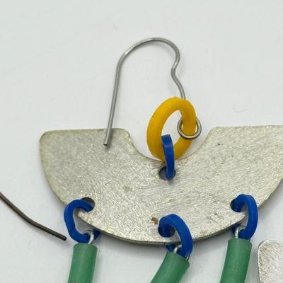 LOT 201: Hand Made & Stone Earring Collection