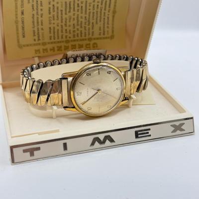LOT 206: Vintage Timex Watch in Original Case