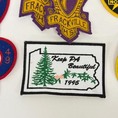 LOT 207: Vintage Boy Scouts Patches & More