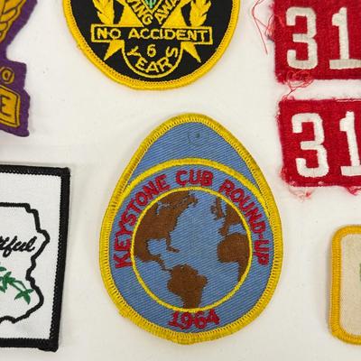 LOT 207: Vintage Boy Scouts Patches & More