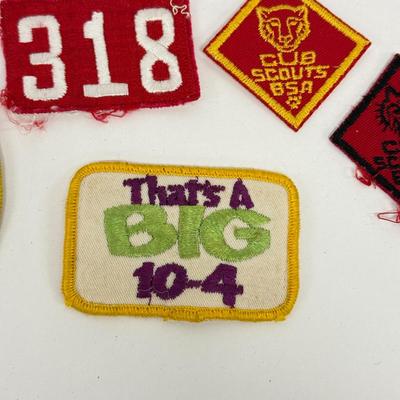 LOT 207: Vintage Boy Scouts Patches & More