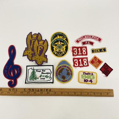 LOT 207: Vintage Boy Scouts Patches & More