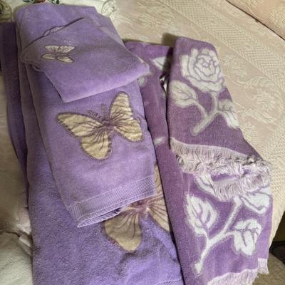 Vintage New Towels and Washcloths