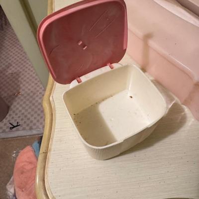 Vintage Metal and Plastic Tissue Boxes