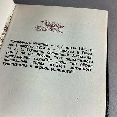 D409 Handpainted Russian Boxes, A.S. Pushkin Book, Napkin Rings