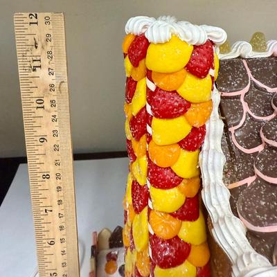 Sale Photo Thumbnail #230: Large size, approx. 12" high and 14" across.  Lighted inside, tested, works as expected.  With original box and styrofoam container.