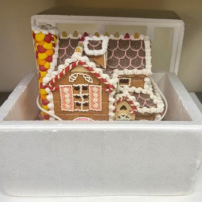 Sale Photo Thumbnail #234: Large size, approx. 12" high and 14" across.  Lighted inside, tested, works as expected.  With original box and styrofoam container.