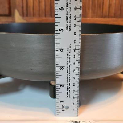 Vintage Dominion Electric waffle iron and a Circulon electric skillet