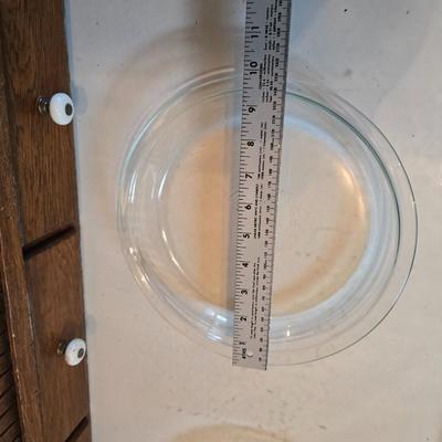 Glass bowls - New Kitchaid Silicone bakeware mini loaf pan - glass pie dishes and a glass cake pan