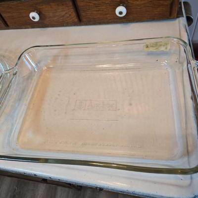 Glass bowls - New Kitchaid Silicone bakeware mini loaf pan - glass pie dishes and a glass cake pan