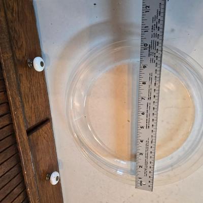 Glass bowls - New Kitchaid Silicone bakeware mini loaf pan - glass pie dishes and a glass cake pan