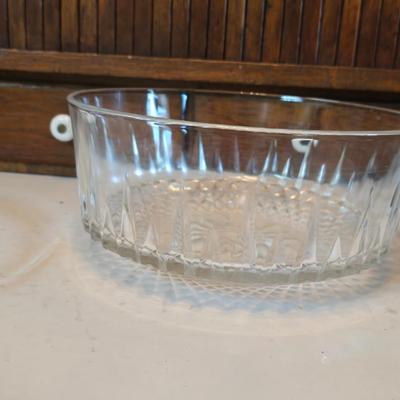 Glass bowls - New Kitchaid Silicone bakeware mini loaf pan - glass pie dishes and a glass cake pan