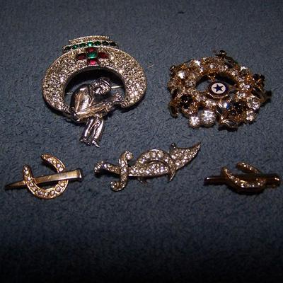 LOT 59 INTERESTING VINTAGE FRATERNAL PINS