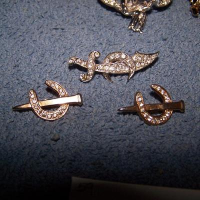 LOT 59 INTERESTING VINTAGE FRATERNAL PINS