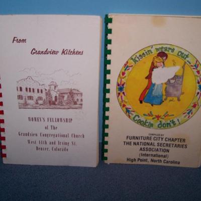 LOT 64 SEVEN COOKBOOKS