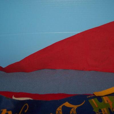 LOT 73 GREAT VINTAGE PENNANTS--DISNEYLAND