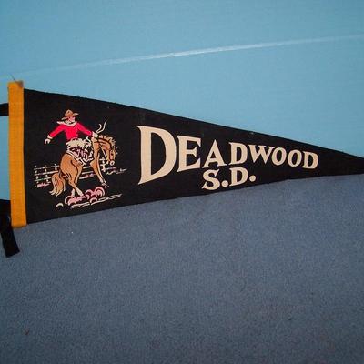 LOT 74 GREAT VINTAGE PENNANTS-SOUTH DAKOTA