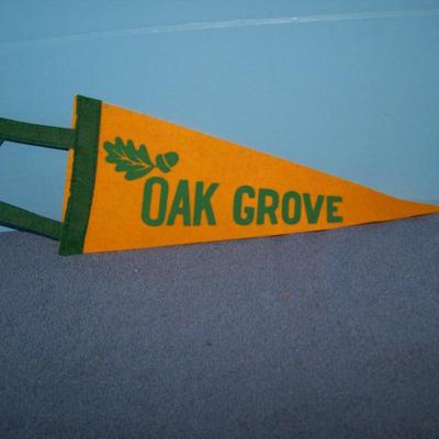 LOT 77 GREAT VINTAGE PENNANTS-SCHOOLS/PLACES