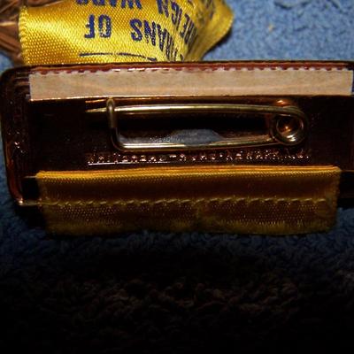 LOT 82 WONDERFUL OLD PINS/RIBBONS--VETERANS/FRATERNAL ++