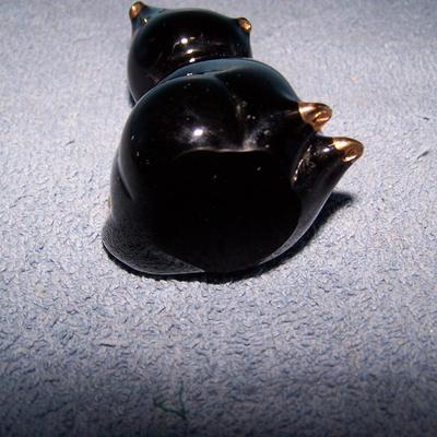 LOT 85 WONDERFUL COLLECTABLE ART GLASS CATS--1 MURANO