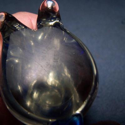 LOT 85 WONDERFUL COLLECTABLE ART GLASS CATS--1 MURANO