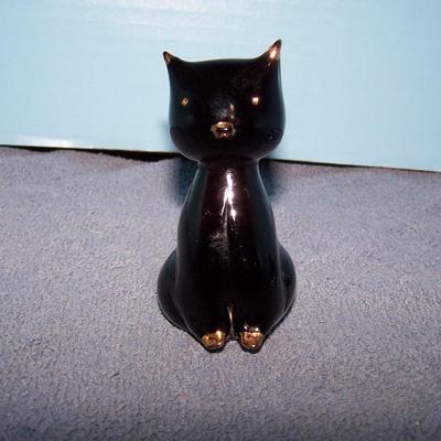 LOT 85 WONDERFUL COLLECTABLE ART GLASS CATS--1 MURANO