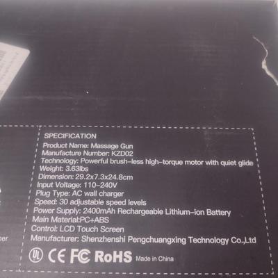 30 Speed Mode Massage Gun