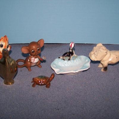 LOT 87 ADORABLE VINTAGE MINI CRITTERS--JOSEF++